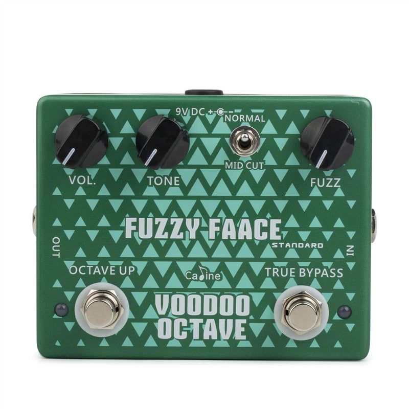Caline CP-53 Fuzzy Face Voodoo Octave Guitar Effect Pedal - Image 1